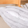 Imitation Rabbit Hair Pull Pillow Case Sofa Bedside Cushion Pillow Case Light Luxury High-end Sleeping Special Pillow Case