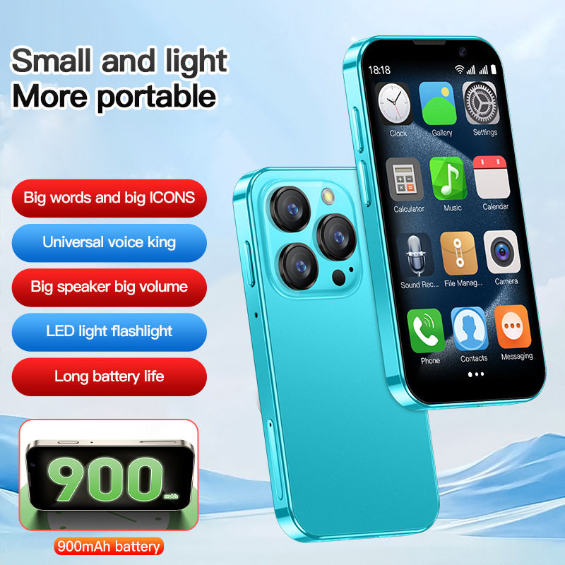 SOYES索野XS18PRO迷你智能手机袖珍卡片手机小巧3G安卓跨境谷歌