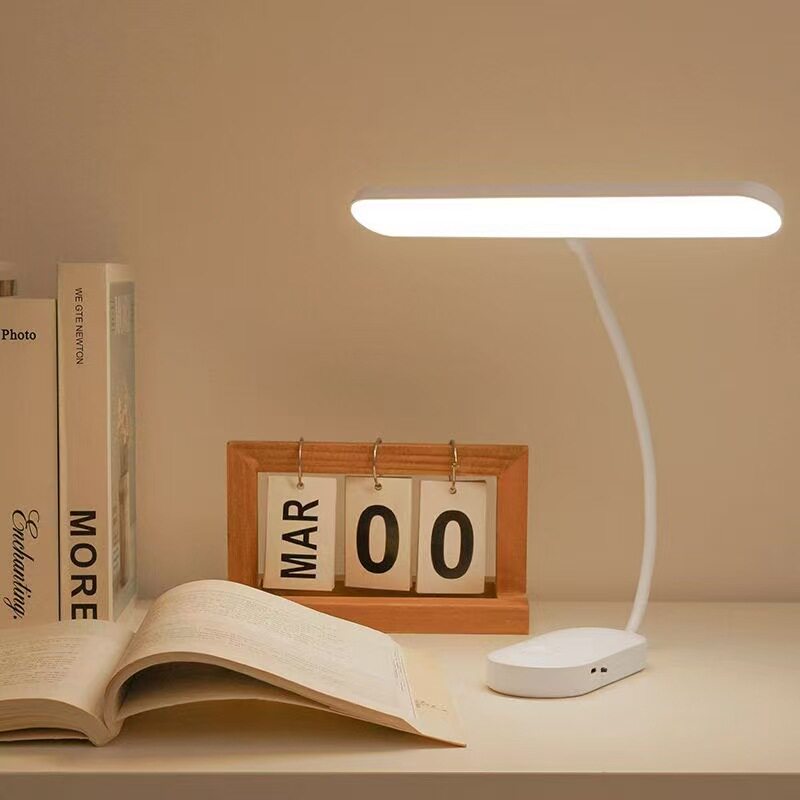 Cross-Border Desk Bedside Self-Adhesive Event Gift Led Eye Protection Lamp USB Rechargeable Bedroom Study Lamp