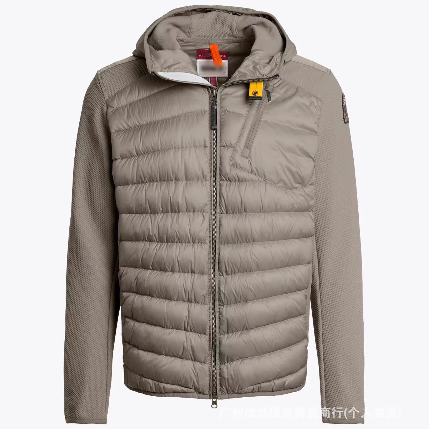 Cross-Border High-End Version Skydiving Men's Hooded Thickened White Duck down Quilted down Jacket Windproof Warm Coat Trendy
