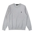 Round neck gray black label