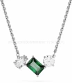 Green crystal necklace