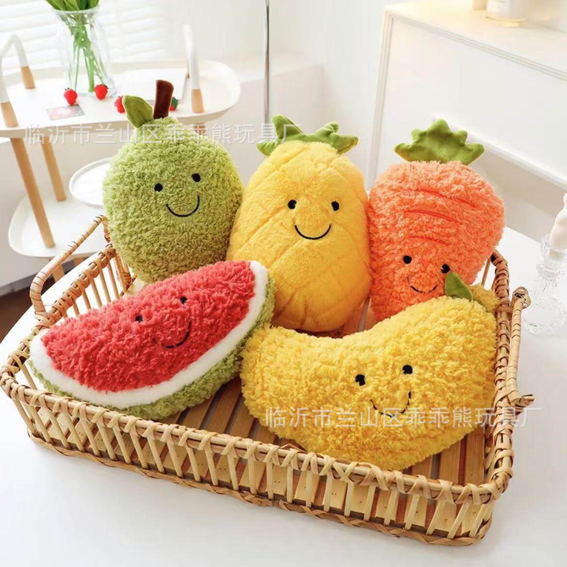 毛绒玩具八寸抓机娃娃毛绒公仔婚庆抛洒地推摆摊活动跨境玩偶批发