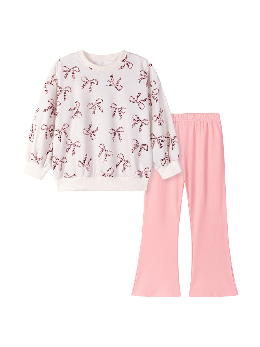 Source Factory Girls' Set Wholesale, Autumn Long-sleeve Kids' Outfit, [Style] Kids' Clothing