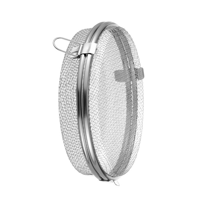 Kitchen dishwasher mesh basket 304 stainless steel food washing fruit draining drain basket household portable drying mesh basket