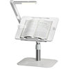 Liftable Reading Stand with Light, Reading Stand, Student Retractable Floor-Standing Bookshelf, Desktop Bed