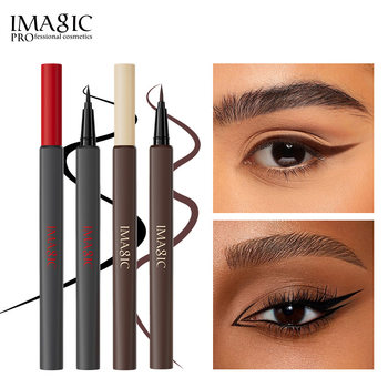Imagic Matte Eyeliner Pen Smooth Quick-Drying Eyeliner Long-Lasting Not Easy to Smudge Waterproof Eyeliner Export Makeup