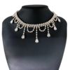 New Super Flash Bridal Dress Light Luxury Necklace 2025 New Hot Style Clavicle Chain Women's High-End Necklace Wholesale