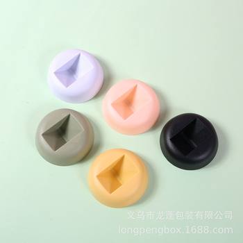 Promotional Pe Suspbottomed Box Round Base Jewelry Packaging Storage Jewelry Packaging Display Box Ring Brooch Box