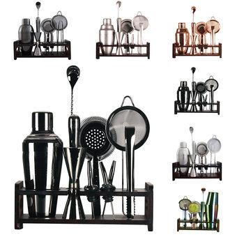 304 Stainless Steel Bartender Set Bar Bartender Tools Bartender Bar Party Storage Rack