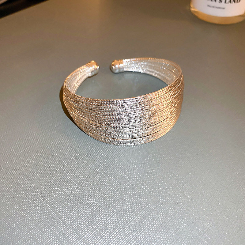 欧美跨境简约时尚手镯臂环小众冷淡风气质手环高级感百搭手饰批发