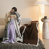 High-End Knitted Wool Blanket, Imitation Mink Blanket, Air-Conditioned Sofa Blanket, Nap Blanket, Shawl Blanket, Thickened Blanket
