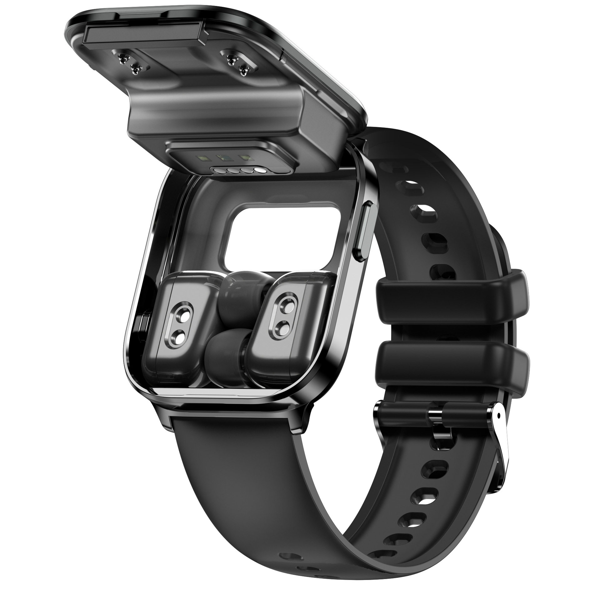 X9 Bluetooth Headset Call Smart Watch 2-in -1 TWS Headset Heart Rate Blood Oxygen Exercise FlowFit