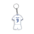 Football keychain [jersey style] benzema