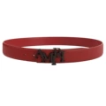 Amiri black buckle + red