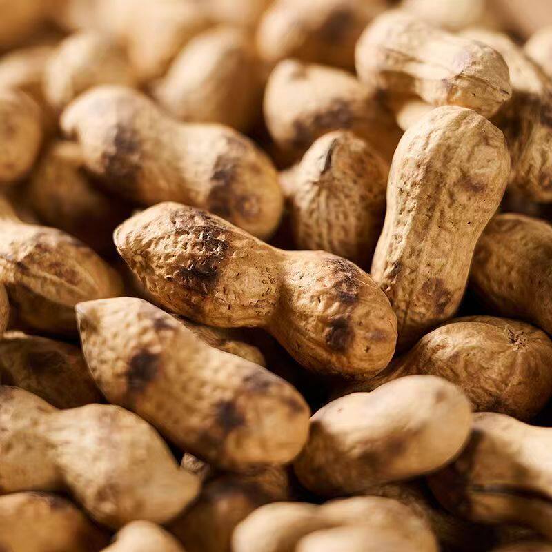 Wholesale of New Farm-Grown Roasted Peanuts, Iron Pan Shelled Original Roasted Peanuts, Nut Snacks, and New Year Goods