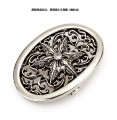 Original premium buckle: hexagram with white diamond inlay