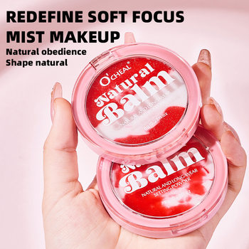 Oqianya OCHEAL Natural Soft Focus Fixed Makeup Powder-Free Powder Cake Natural Naked Makeup Repair Concealer Honey Powder Powder Cross Border