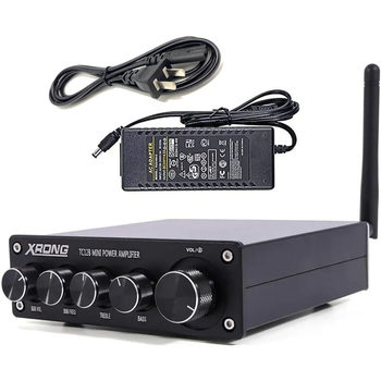 High-End Digital Bluetooth Audio Subwoofer Amplifier, 300W, Stereo High-Power Audio Amplification