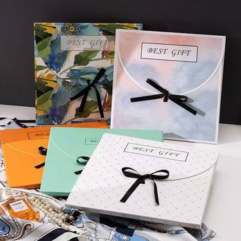 Boutique Scarf Gift Box Gift Bag Scarf Gift Box Handbag Packaging Box Envelope Gift Birthday Carton