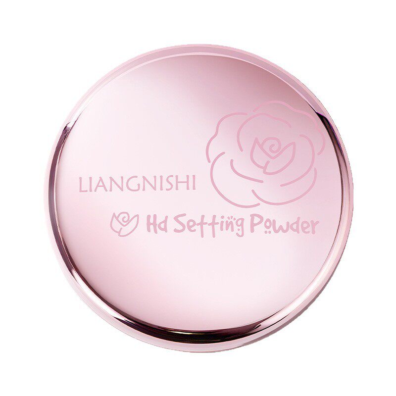Liangnisi High-Definition Makeup Powder, Delicate Soft-Focus Matte Matte Powder, Waterproof and Sweat-Proof, Non-Stuck Powder Makeup Powder