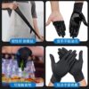 Wholesale Food Grade Powder-Free Disposable Pure Nitrile Gloves Chinese Hairdressing Experimental Nitrile Gloves Factory