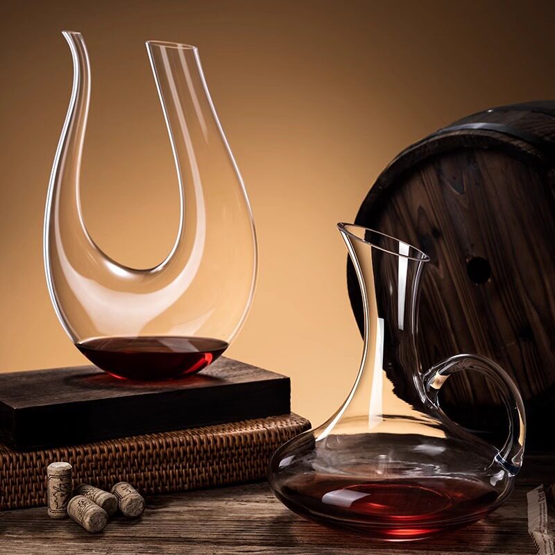 Red Wine Glass Set Crystal Glass Goblet Household Large Belly Cup Light Luxury High-End Wine Set Decanter Wine Glass