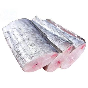 2.5kg Hairtail Fresh Frozen Seafood Knife Fish Middle Section Fresh Hairtail Section Extra Large Sea Fish East China Sea Whole Box Non-