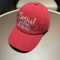 Seoul with embroidered red heart