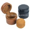 Factory in stock PU leather cylindrical single zipper watch box portable compact anti-drop mechanical watch box