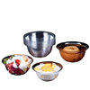 Thickened Disposable Aviation Crystal Bowl Household Hard Transparent Bowl Hot Pot Tableware Food Grade Soup Bowl Dessert Bowl