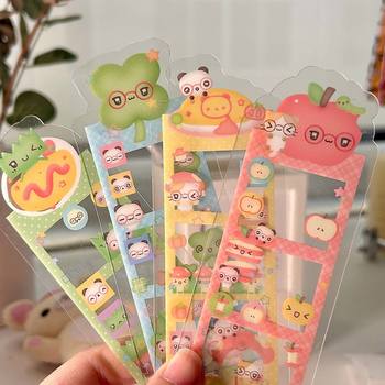 Woka Original Transparent Card PVC Bookmark Three-inch Small Card Secondary Life Four-grid Handbook and Photo Album