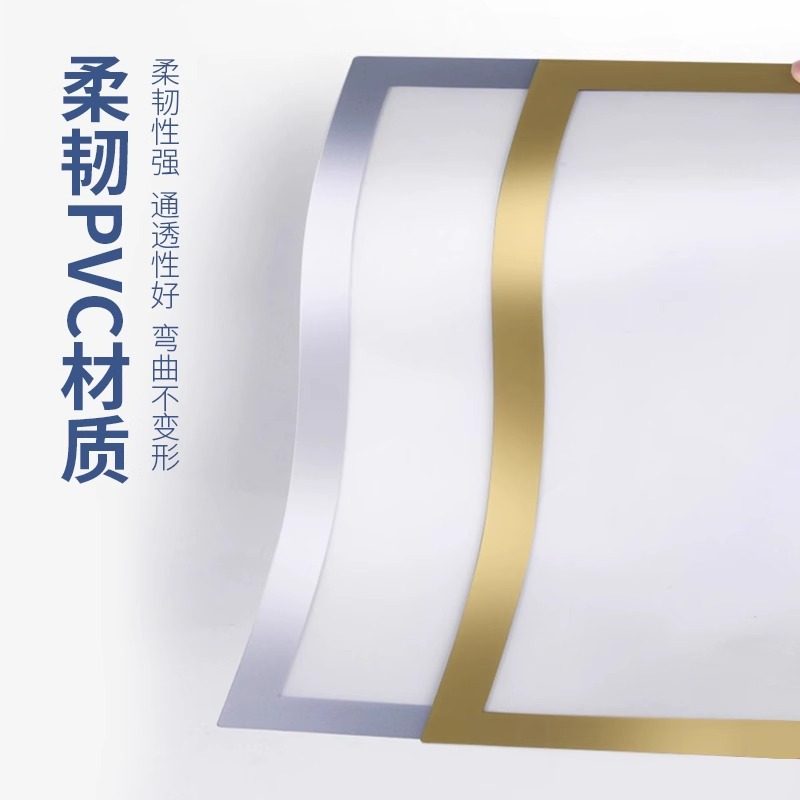 Certificate Storage Wall-Mounted Display Frame Picture Frame Mounting Frame Magnetic Display Sticker Photo Frame Protection Wall Sticker Nail-Free A4