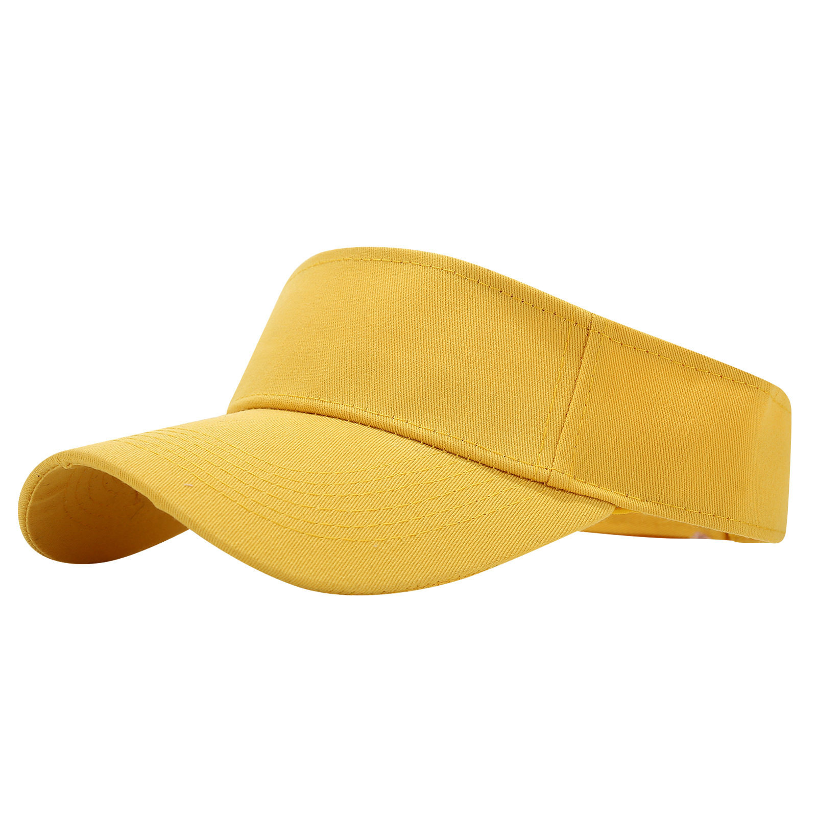 全棉空顶帽成人儿童户外运动遮阳帽团体活动防晒帽印制logo广告帽