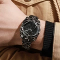 Black spiderweb cross