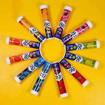 Haiyi Vitamin C Effervescent Tablets 8 ℃ Adult Vitamin Vc Vitamin C Tablets Solid Tablet Sugar Hot Style