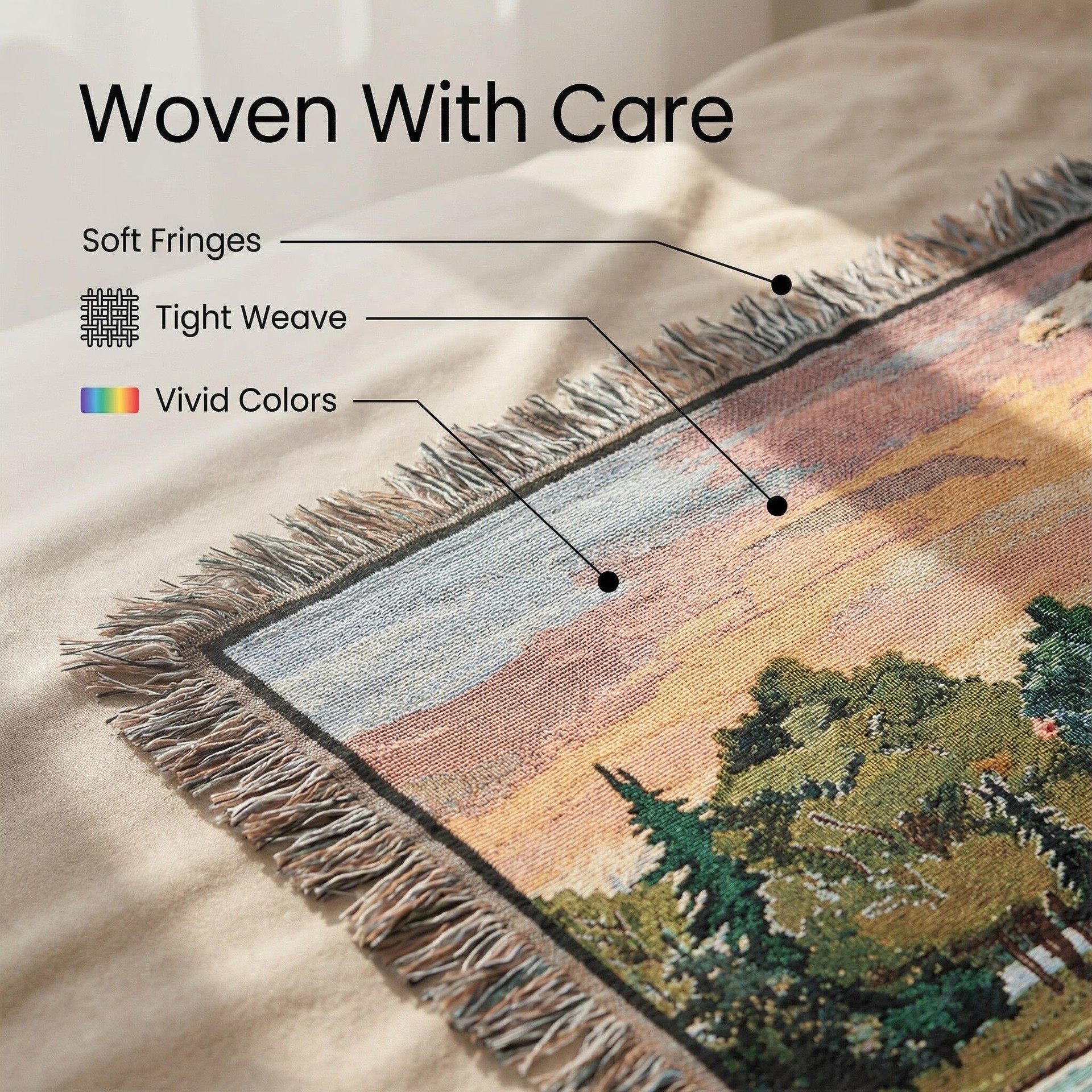 Cross-Border Amazon Temu Tapestry Throw Bible Eagle Line Blanket Decorative Cover Sofa Towel Tapestry