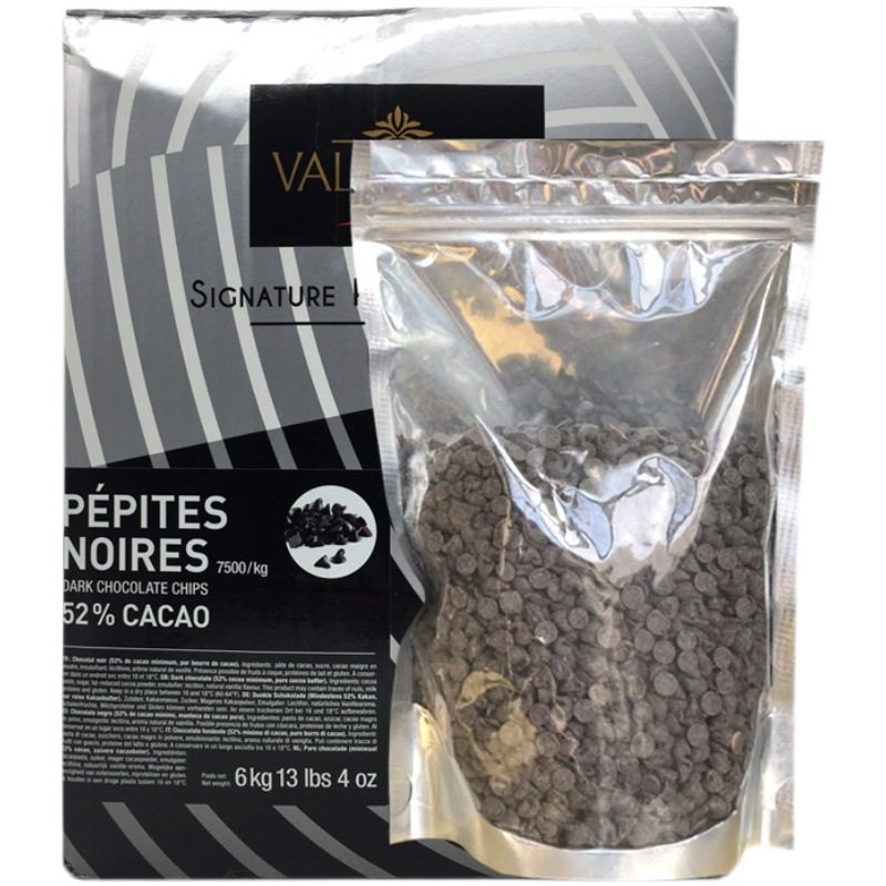 Fafna dark chocolate oven beans roasting resistant high temperature cookies bread particles beans pure cocoa butter snacks baking