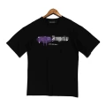 Black with Purple Print