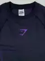 Short sleeves - purple