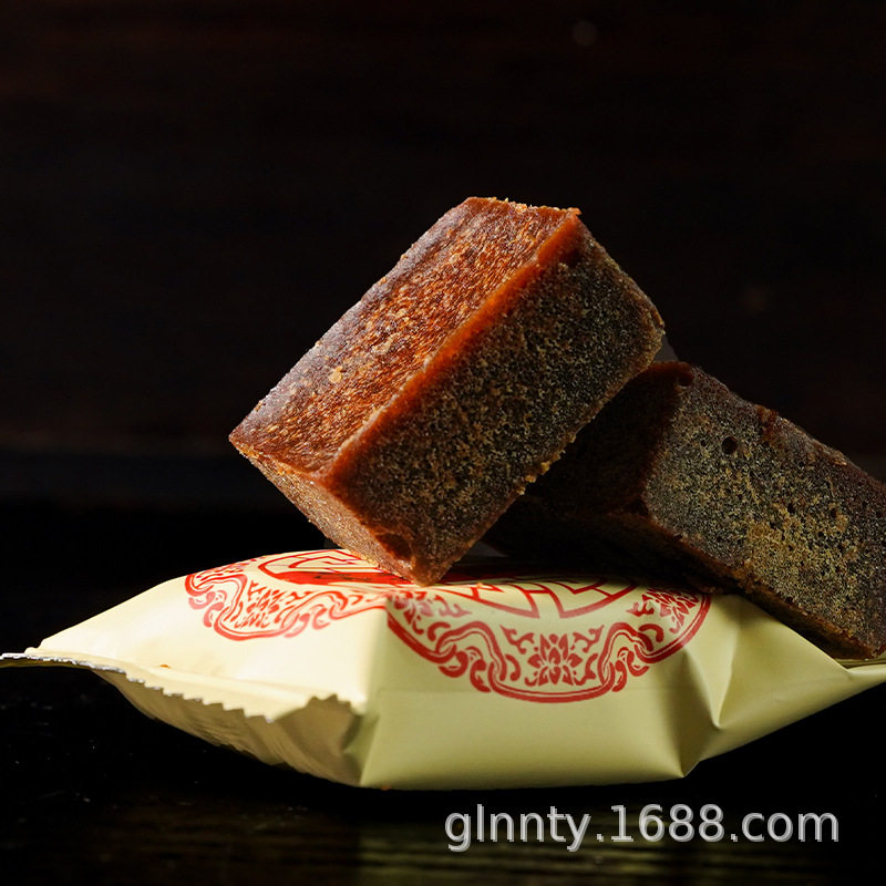 Donkey-hide Gelatin Ginger Candy Guangxi Brown Sugar Ginger Tea Auntie Old Ginger Juice Brown Sugar Genuine Pure Sugar Cane Handmade Ancient Method Wholesale