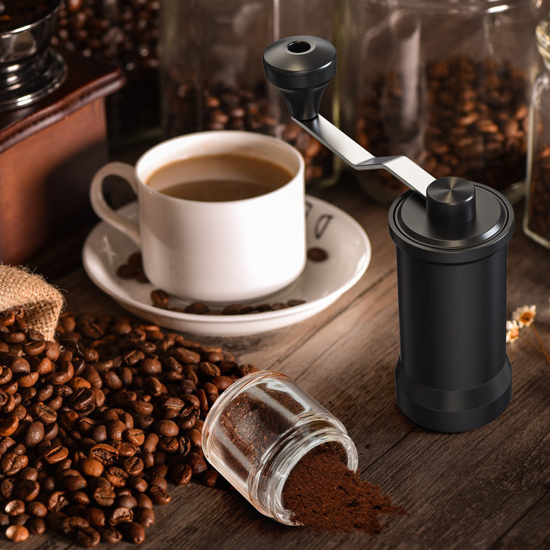 Vintage Mini Coffee Grinder Hand Grinder Bean Grinder Manual Grinder Mill Machine Portable Small Hand Grinding Coffee
