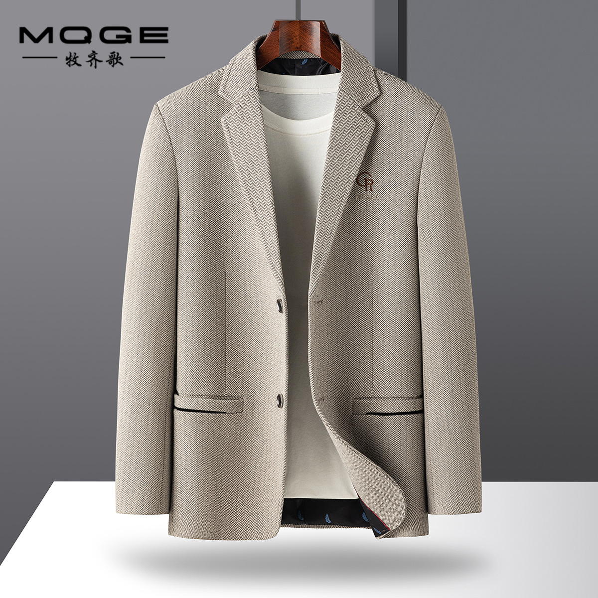 Áo Vest Nam Vest Thêu Họa Tiết Hoa Hàng Mùa Xuân Thu Đông