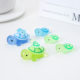 Luminous Cartoon Smiley Turtle DIY Decorations Blind Bag Hanging Accessories Micro Landscape Mini Desktop Car Ornaments