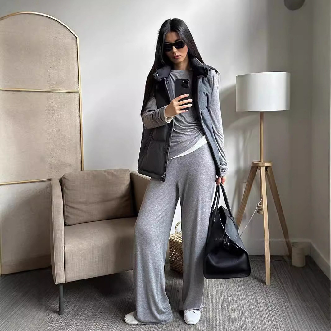 Womens 3 Piece Set Loose Long Cardigan Cami Top and Mini Skirt Casual Chic Style for Spring Summer Wholesale