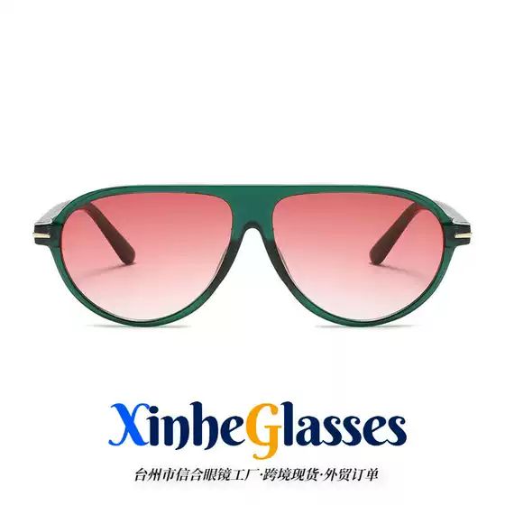 3530 retro aviator sunglasses PC sunglasses Europe and the United States cross-border foreign trade Amazon UV400 fashion TikTok