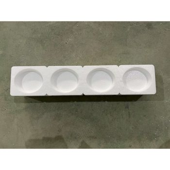 Foam packing box round square glass bottle anti-fall anti-shock express special protective case packaging box manufacturers wholesale