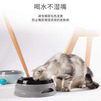 Portable Pet Car Bowl Amazon Cats and Dogs Travel Car Bowl Anti-knock Dog Bowl No Wet Mouth Cat Bowl
