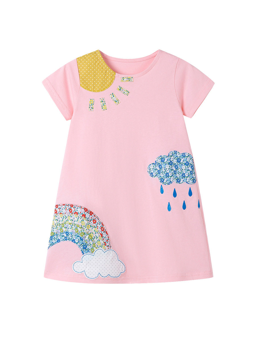 Cartoon Kids' Dress Wholesale, Summer Cute Girls' Princess Dress