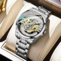 530 [Double-Sided Skeleton] Silver Steel